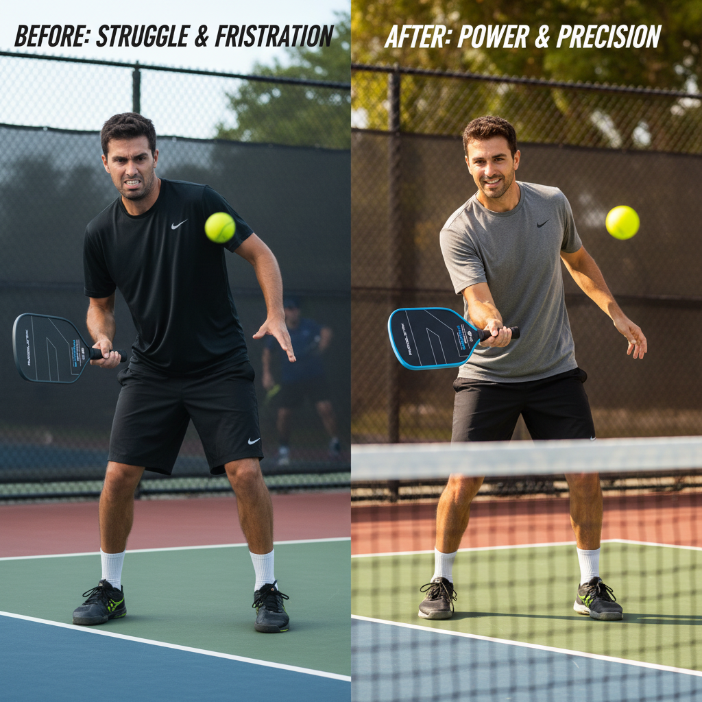 Bantam GTO-C 14.3mm Cold Pressed STEEL TWIST WEIGHT& BALANCE SYSTEM RAW Carbon Fiber CARBON Pickleball Paddle