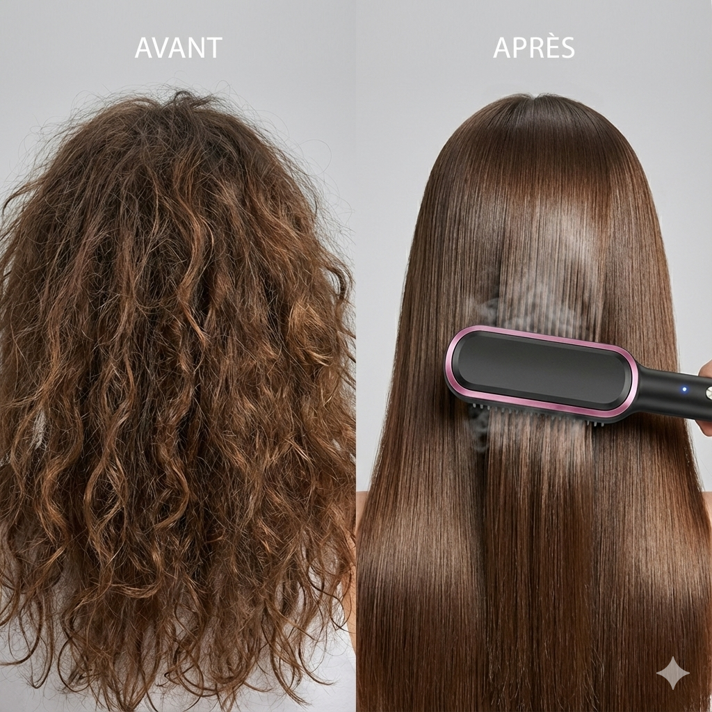 Brosse Lissante Chauffante Express