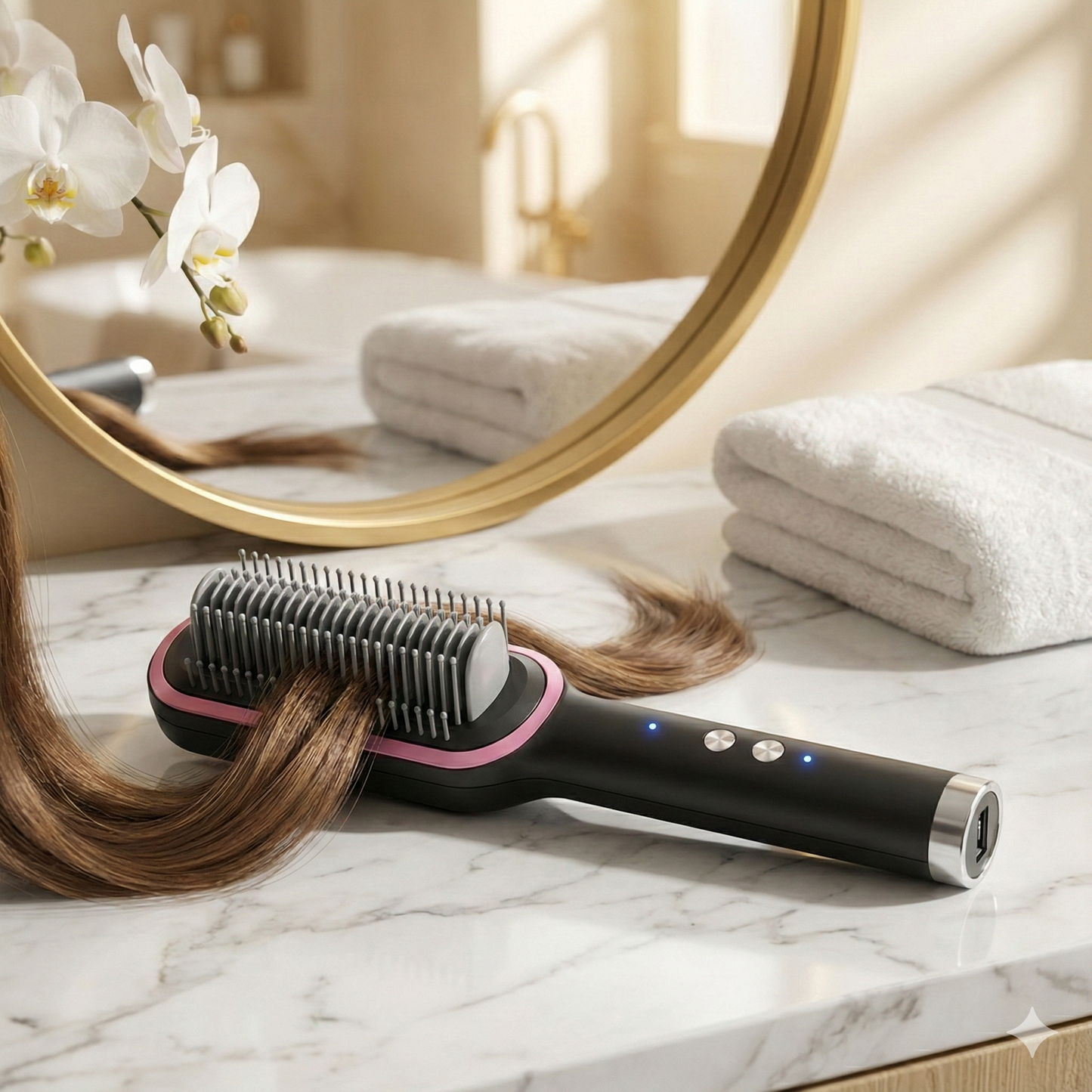 Brosse Lissante Chauffante Express